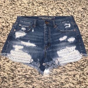 AE Festival High rise jean short